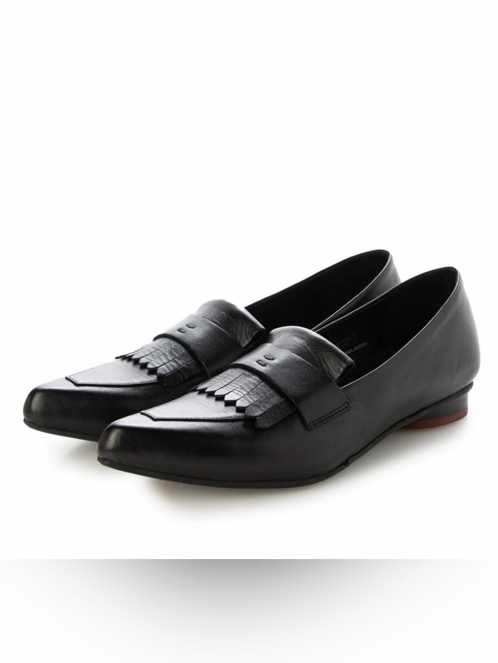 Yuko Imanishi COTOHA Quilt Loafer in Black Leather Size 37